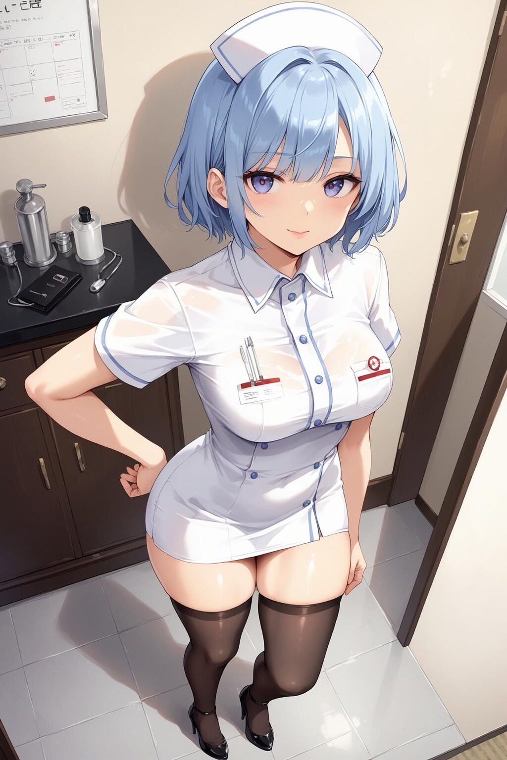 横になってくださ〜い💕