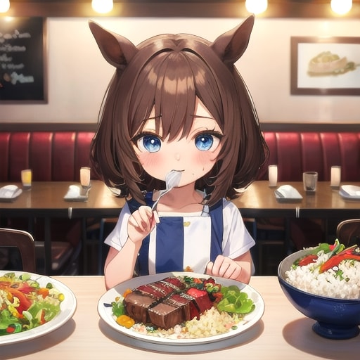 将来は立派なウマ娘になるんだ！体は資本！ | の人気AIイラスト・グラビア