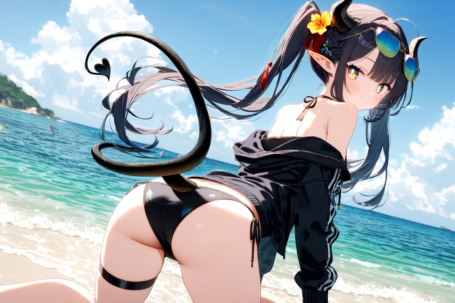 サキュバスで生成画像を比較しようのコーナー
