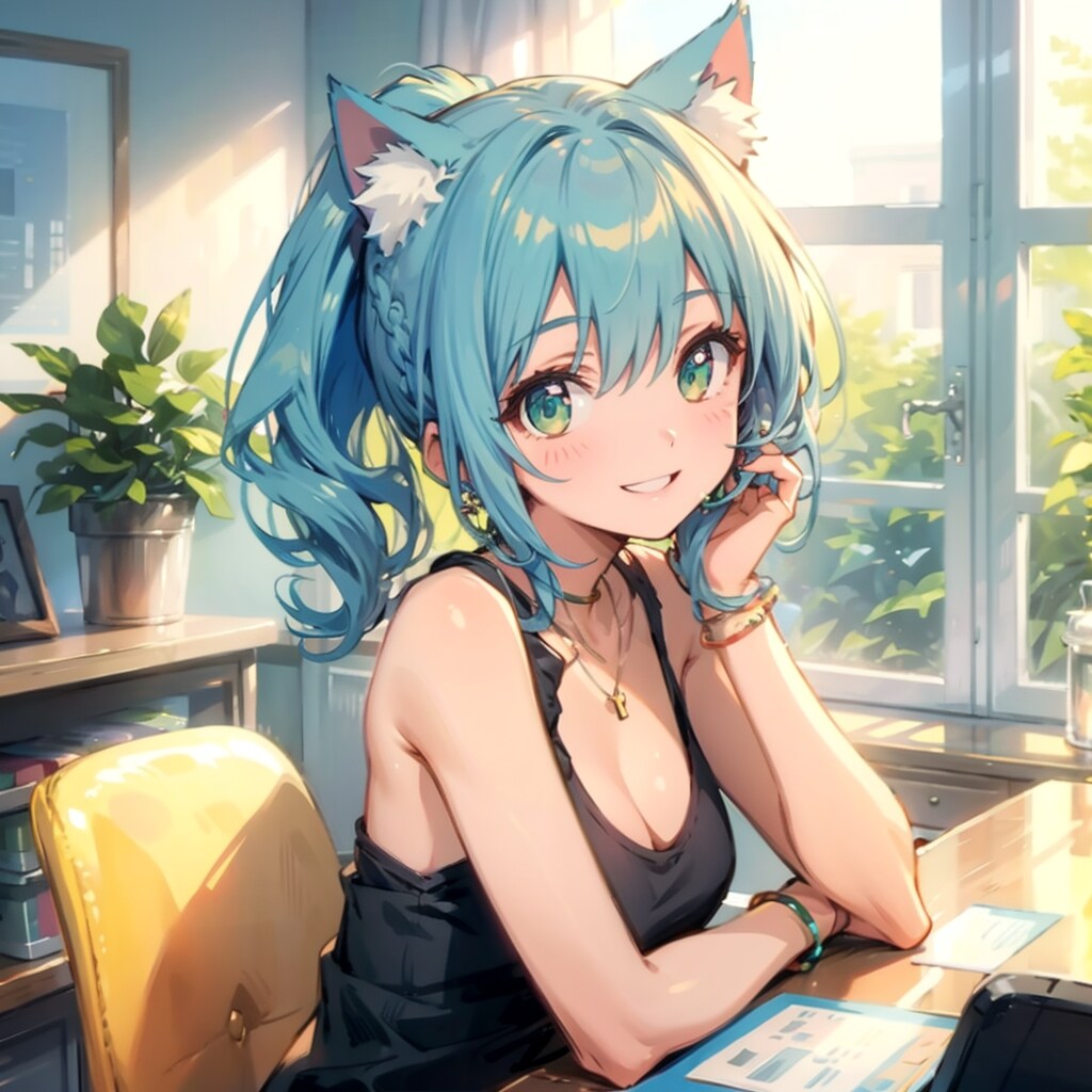 ネコ耳少女 | の人気AIイラスト・グラビア