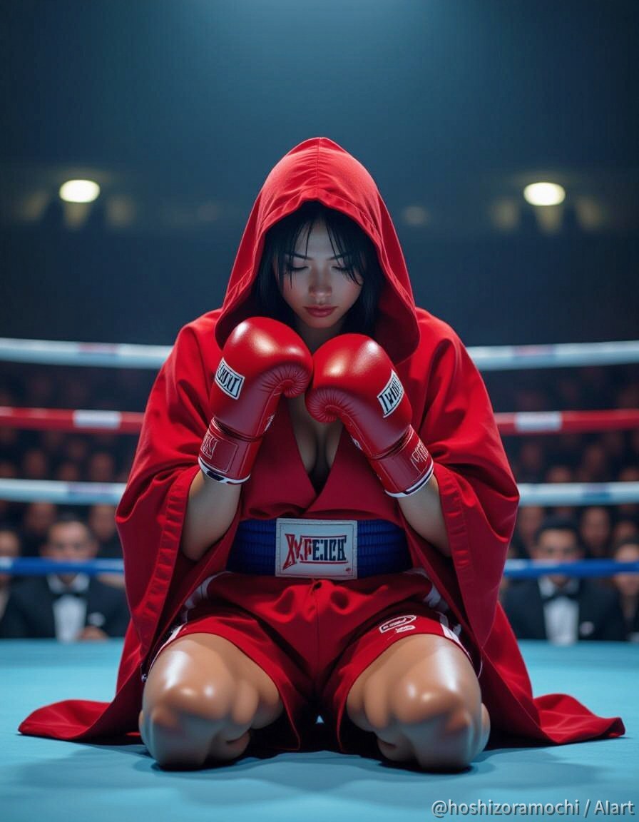 赤コーナー、孤独な心臓 - Red Corner, Lonely Heart | の人気AIイラスト・グラビア