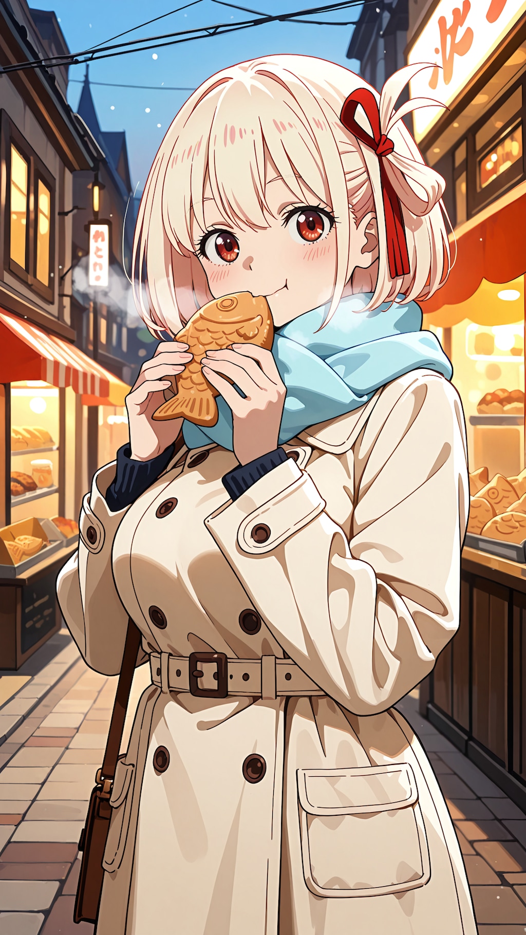 鯛焼きの街角
