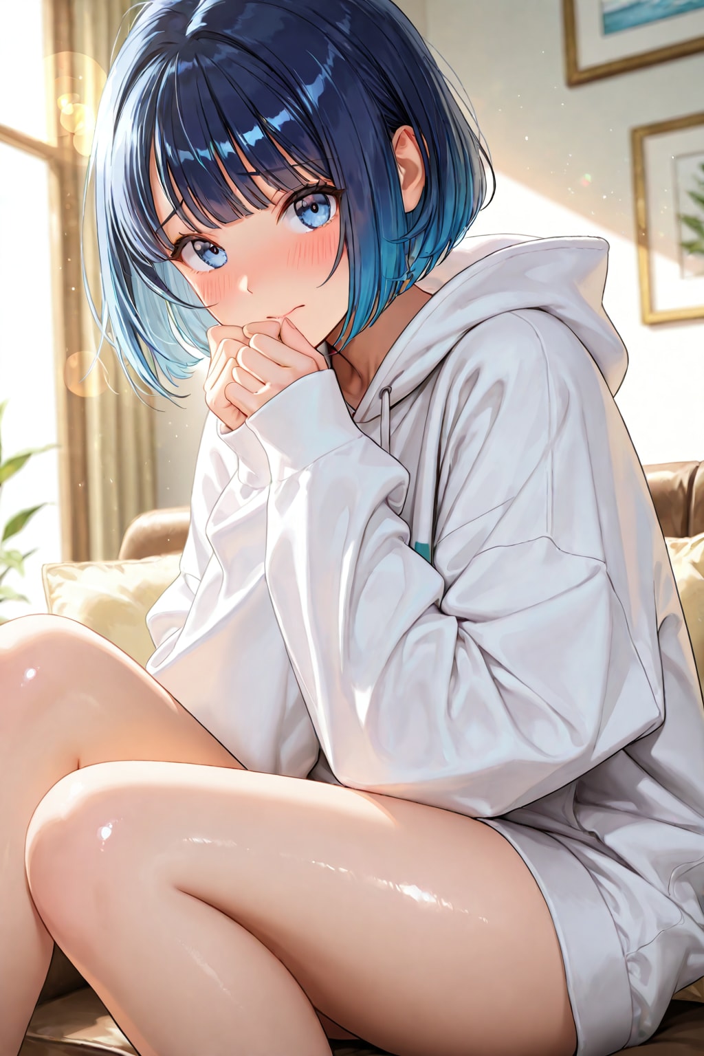 恥ずかしそうなWAVEちゃん