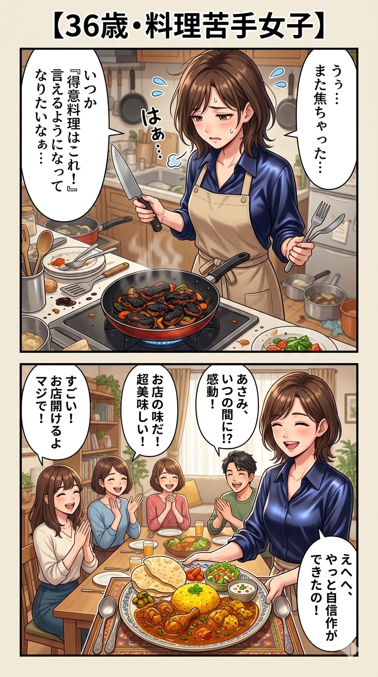 2コマ漫画