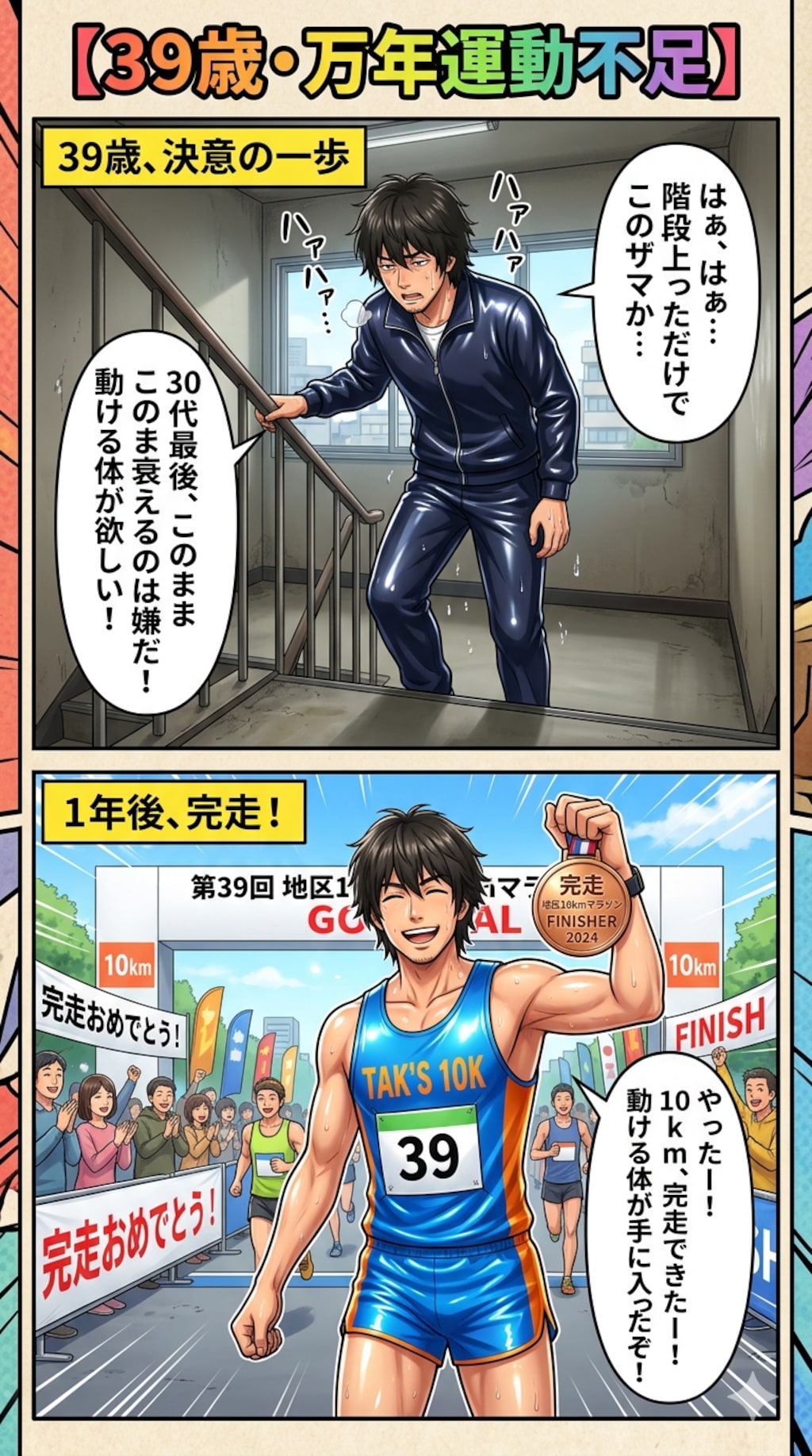 2コマ漫画