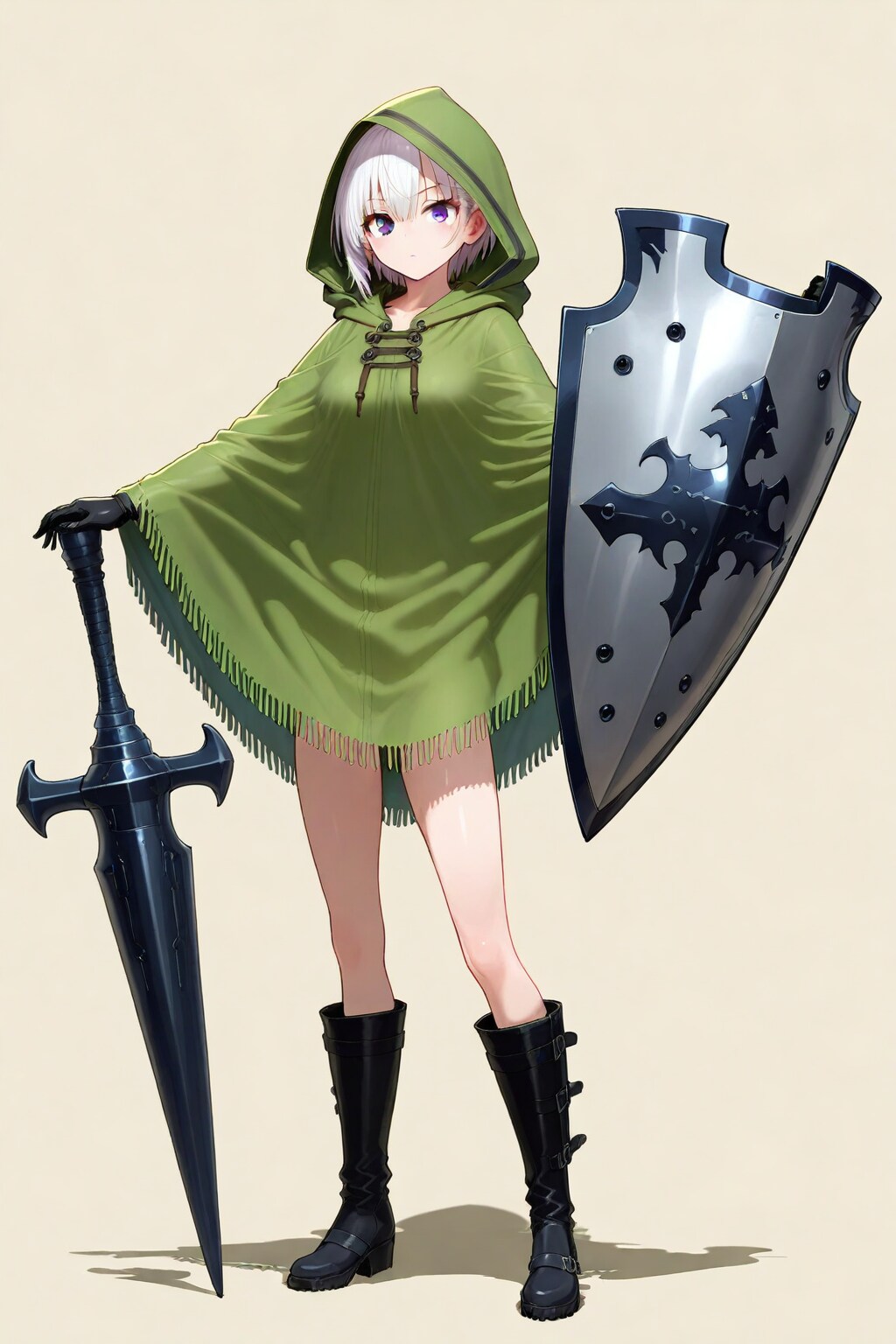 自分のスマホ用の衣装を着る弊社キャラクター【けい あいな】