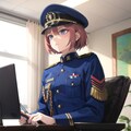 キリっとした女軍人 3枚目