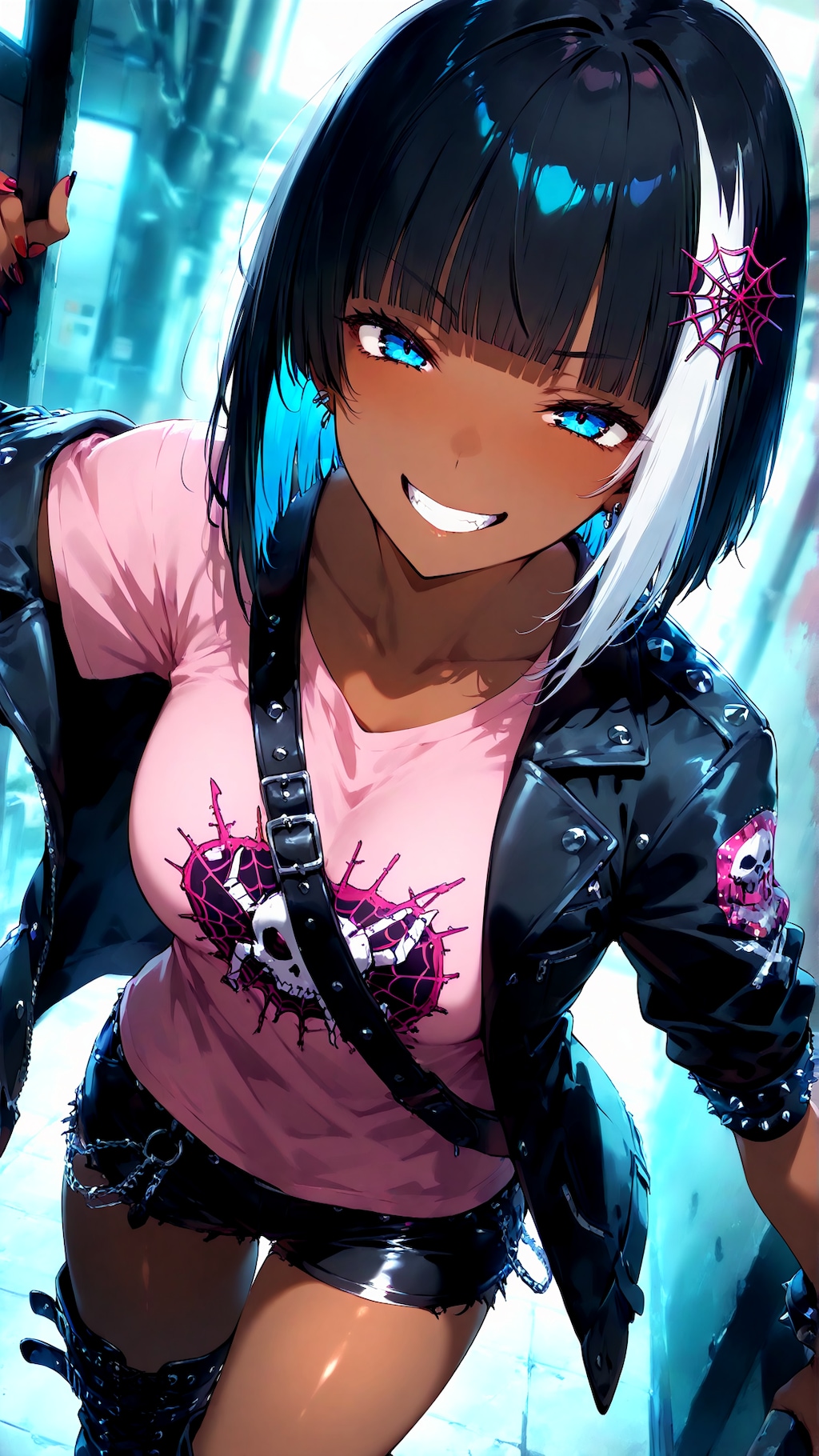 うちの子パンクファッション