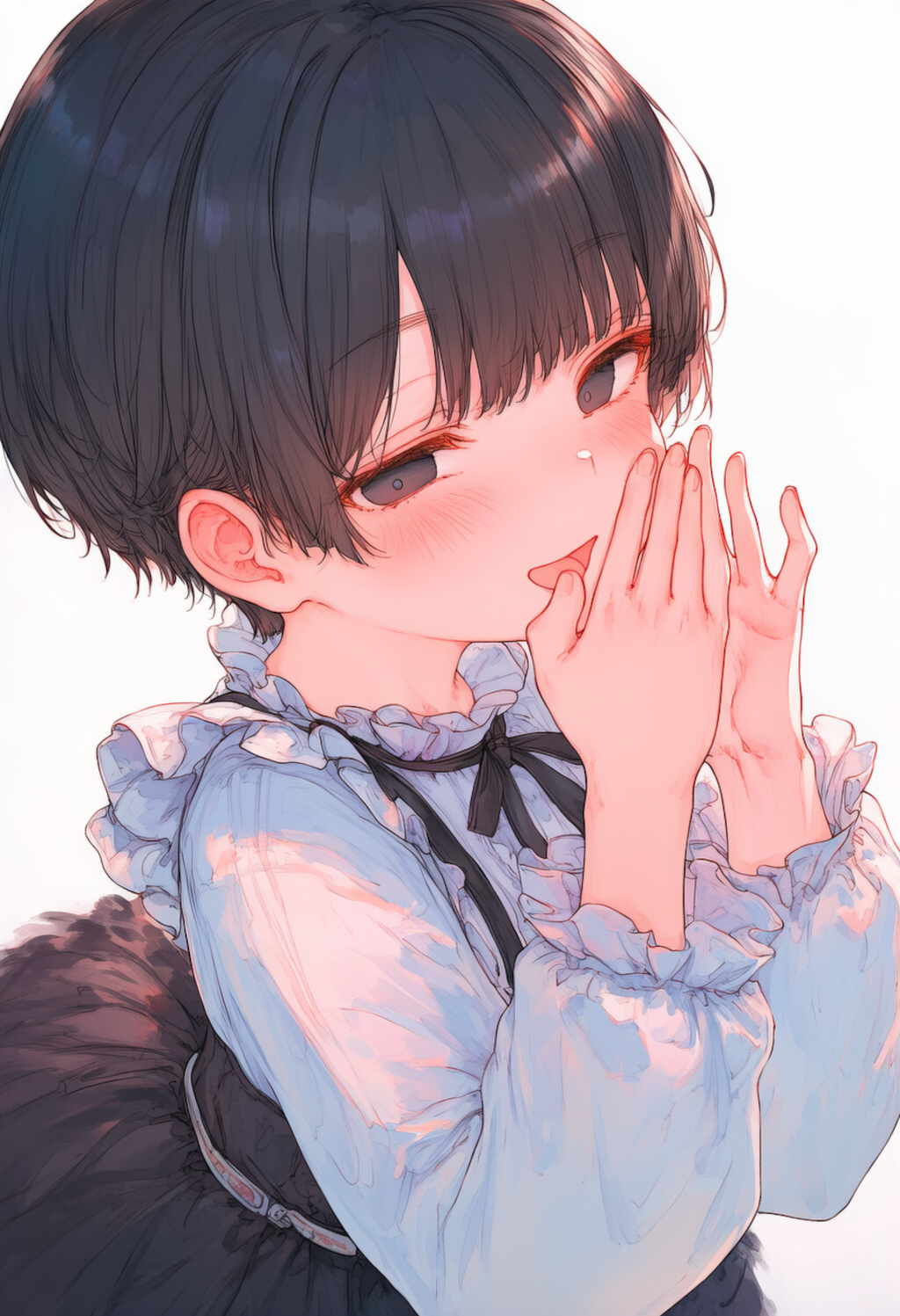 ボーイッシュなハルちゃんのえっちな耳打ち_0421