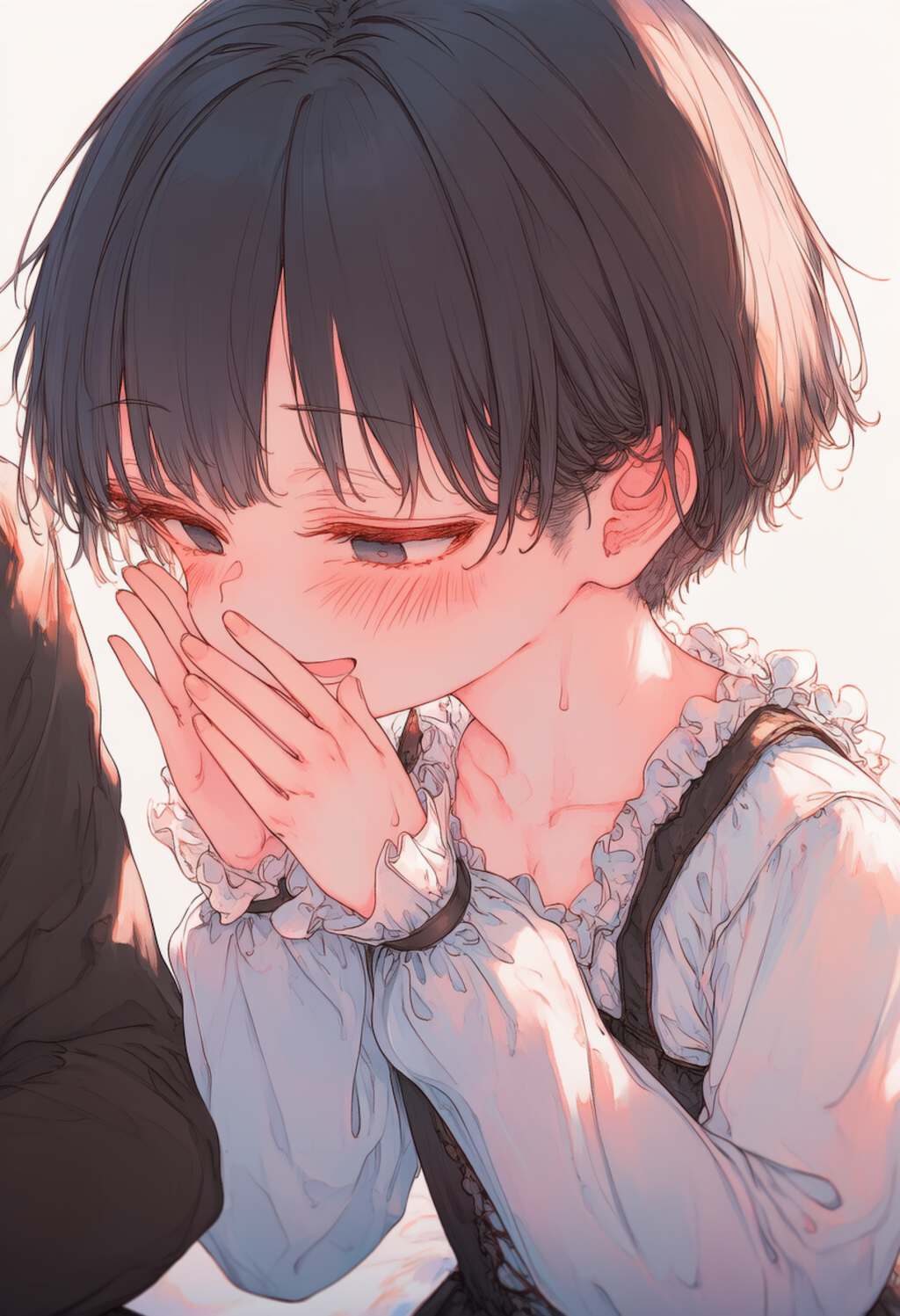 ボーイッシュなハルちゃんのえっちな耳打ち_0421