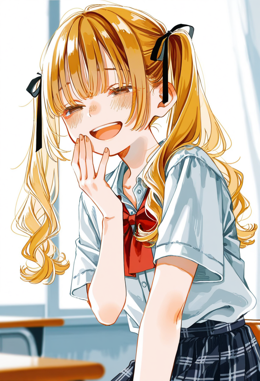 クラスで目立つモテ系女子ちゃん