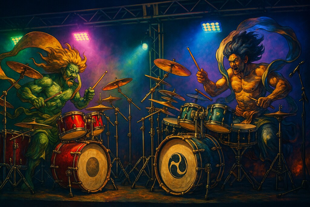 FujinRaijin drumGIG