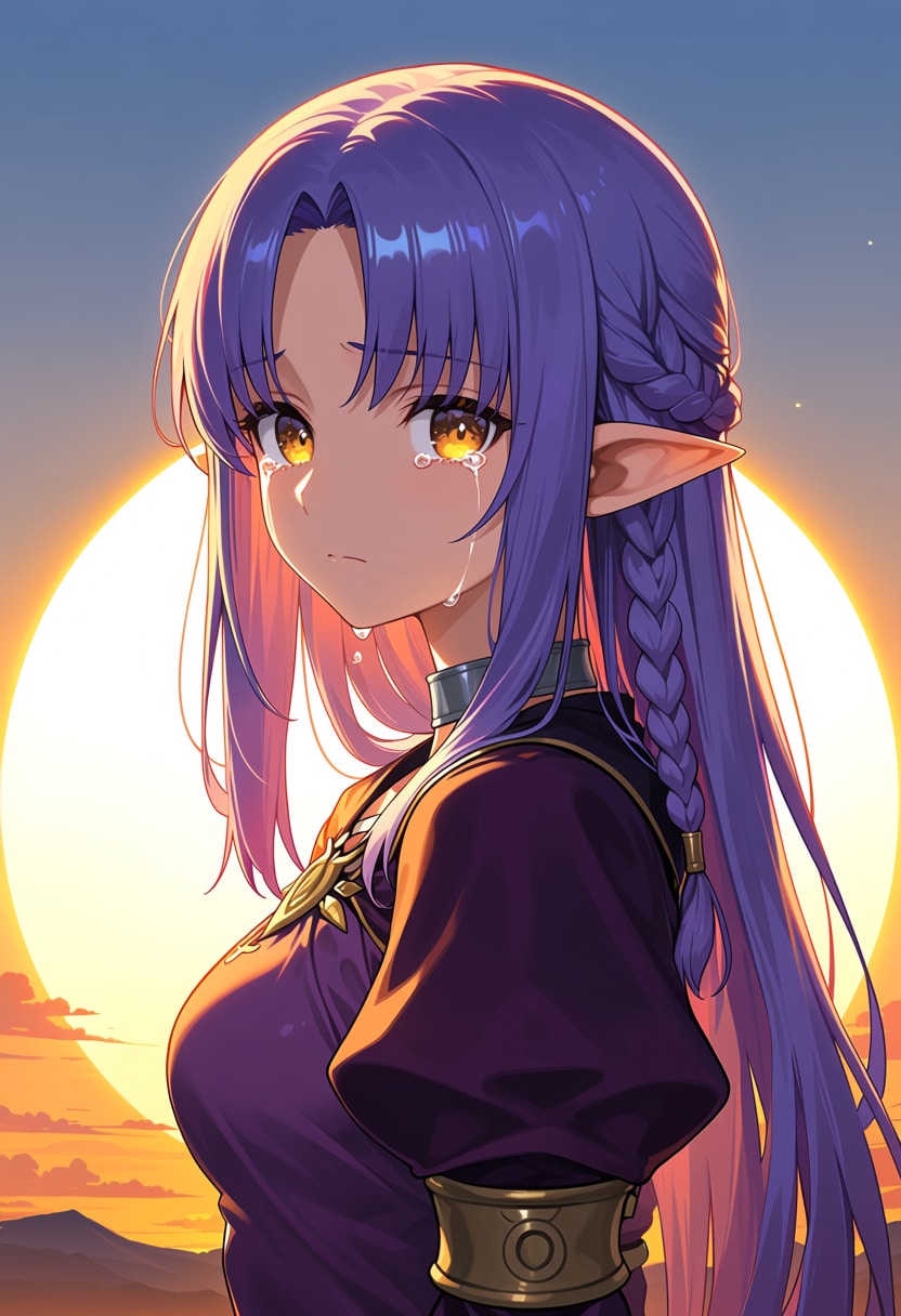 夕暮れの涙