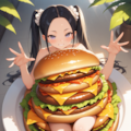 🍍バーガー 4枚目