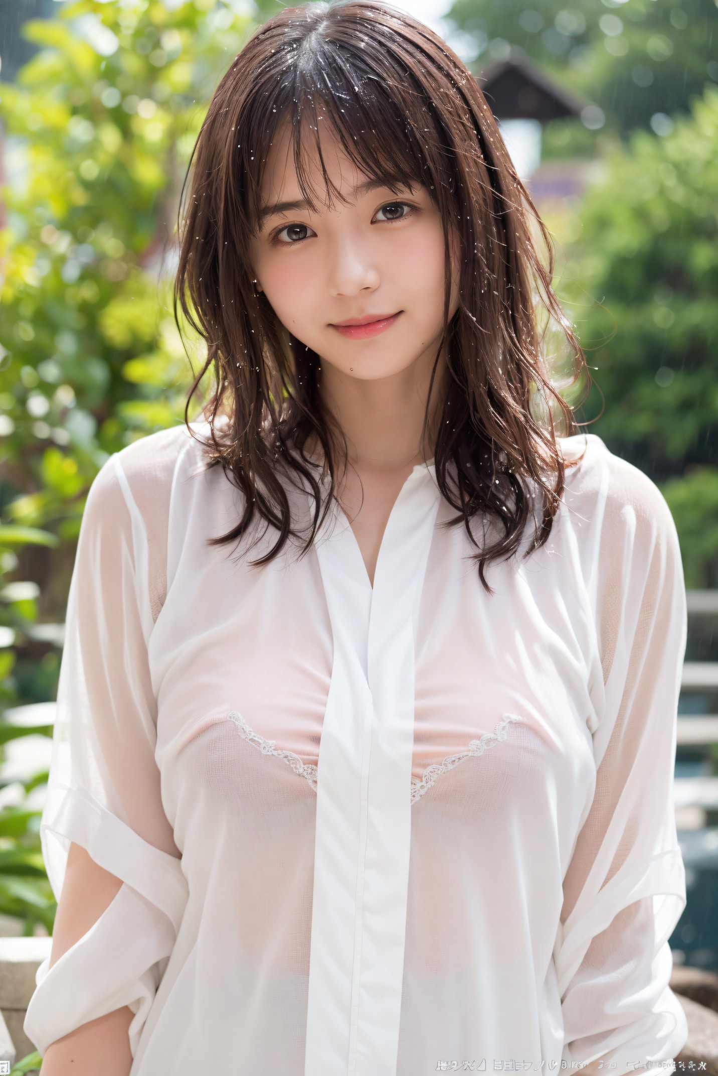 夏の夕立