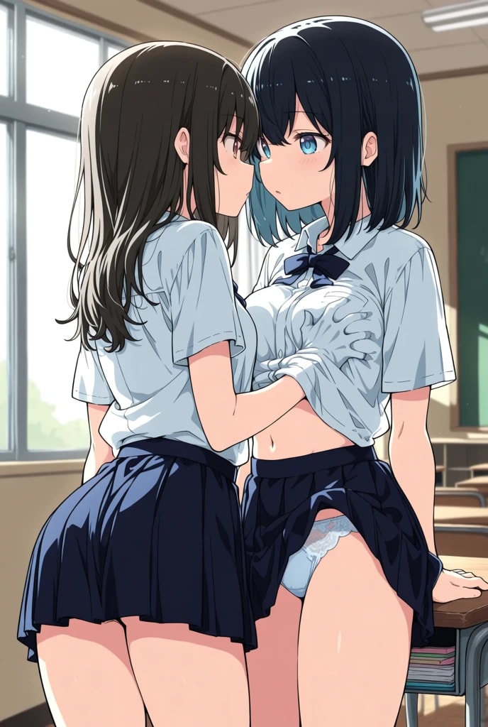 服の中に