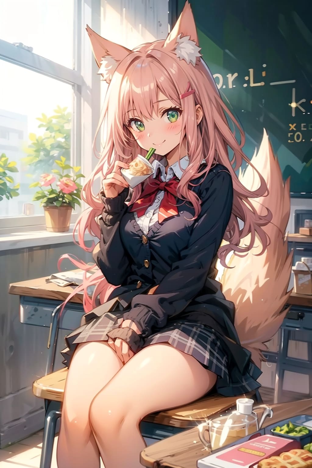 今日の狐耳娘