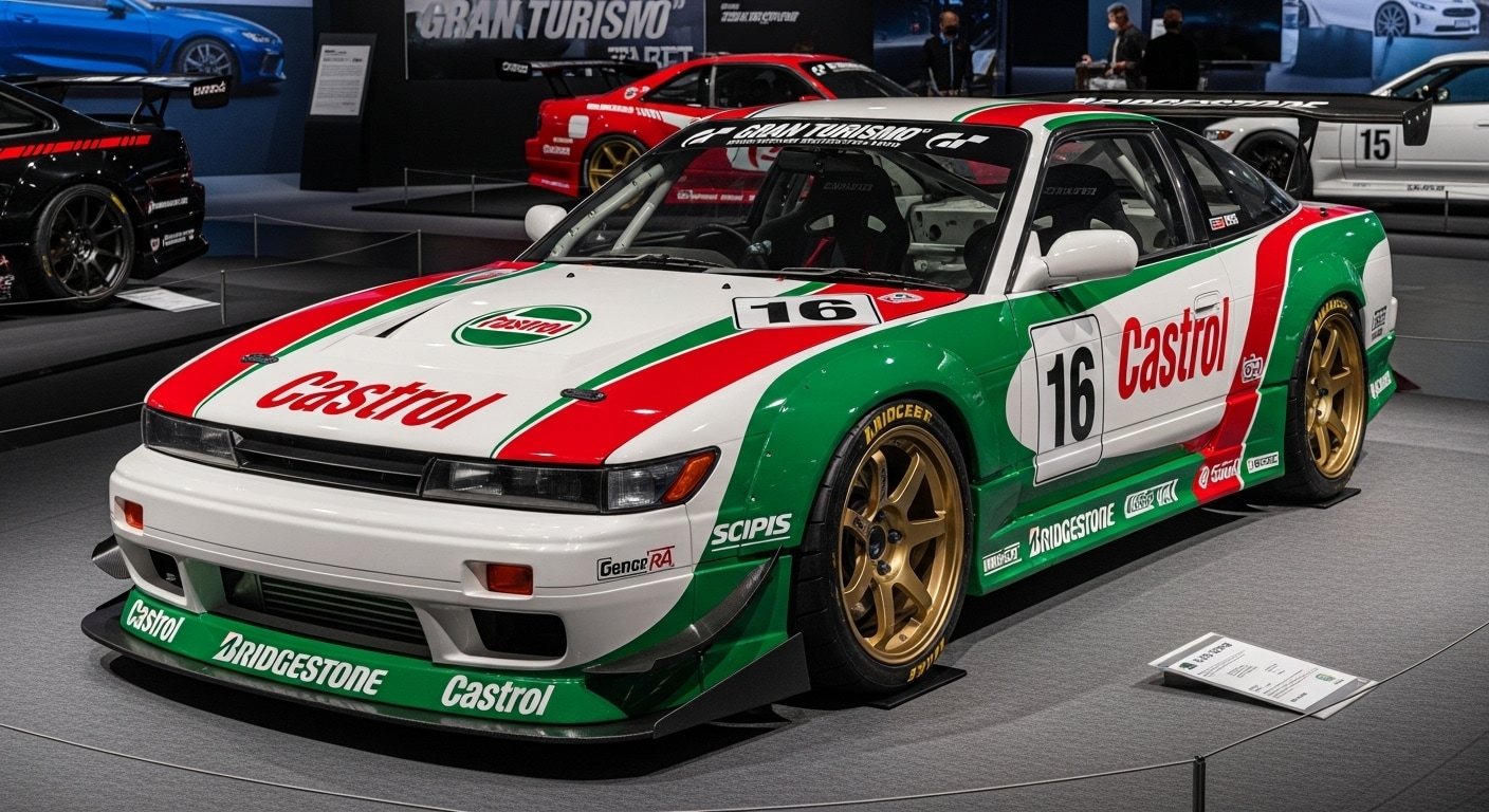 カストロールシルエイティレーシングカー | の人気AIイラスト・グラビア