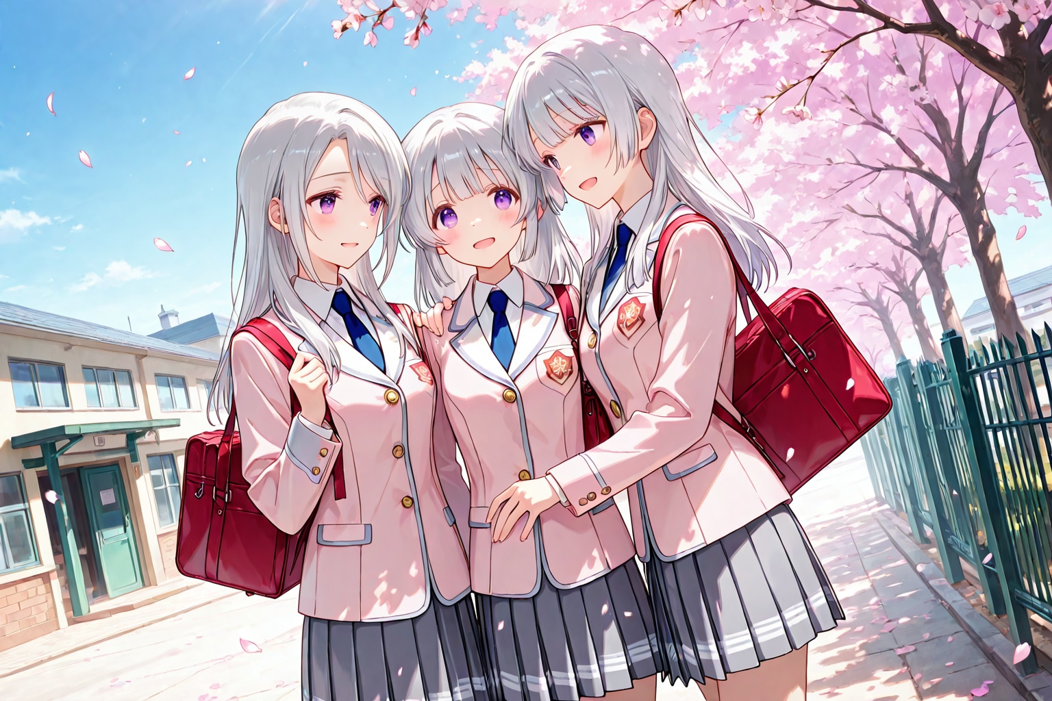 入学・進学の1枚 | の人気AIイラスト・グラビア