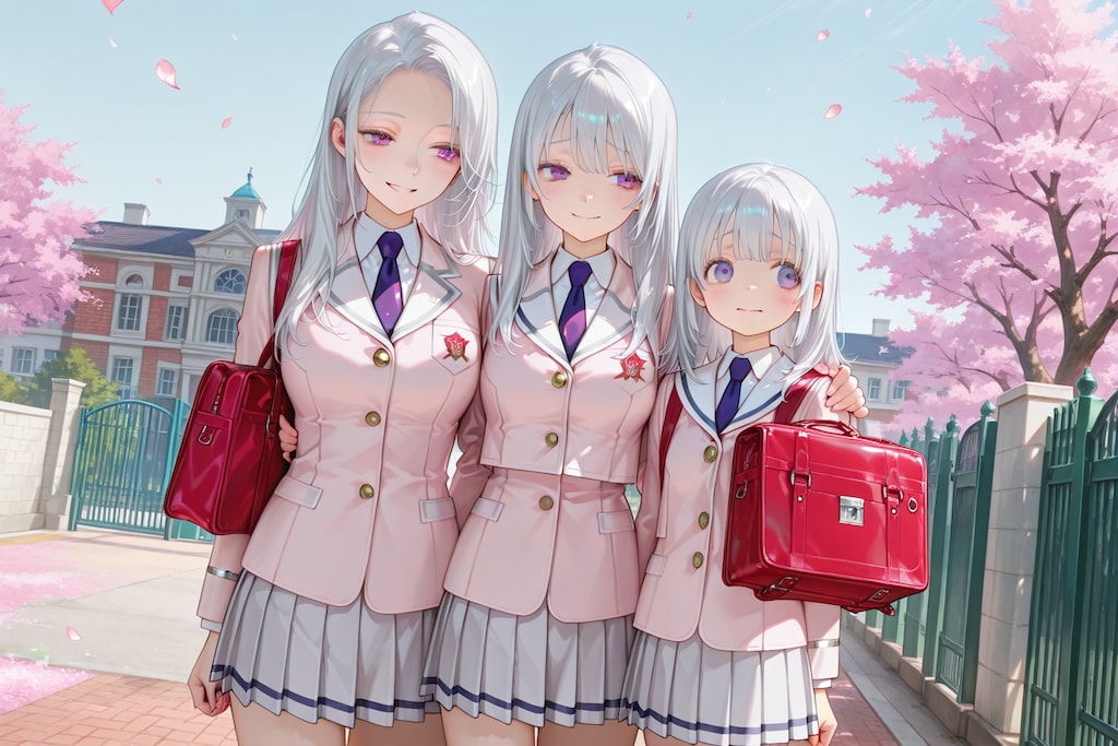 入学・進学の1枚