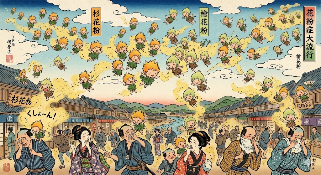 花粉警戒情報 | の人気AIイラスト・グラビア