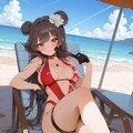 ヤン:サンライズマーケット(NIKKE) 2枚目