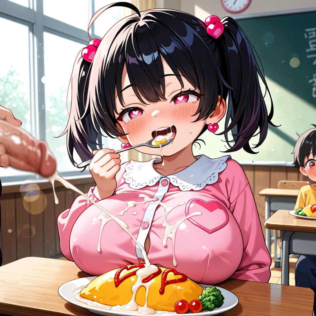 このオムライス、くっさぁ♡　でも美味しぃ～