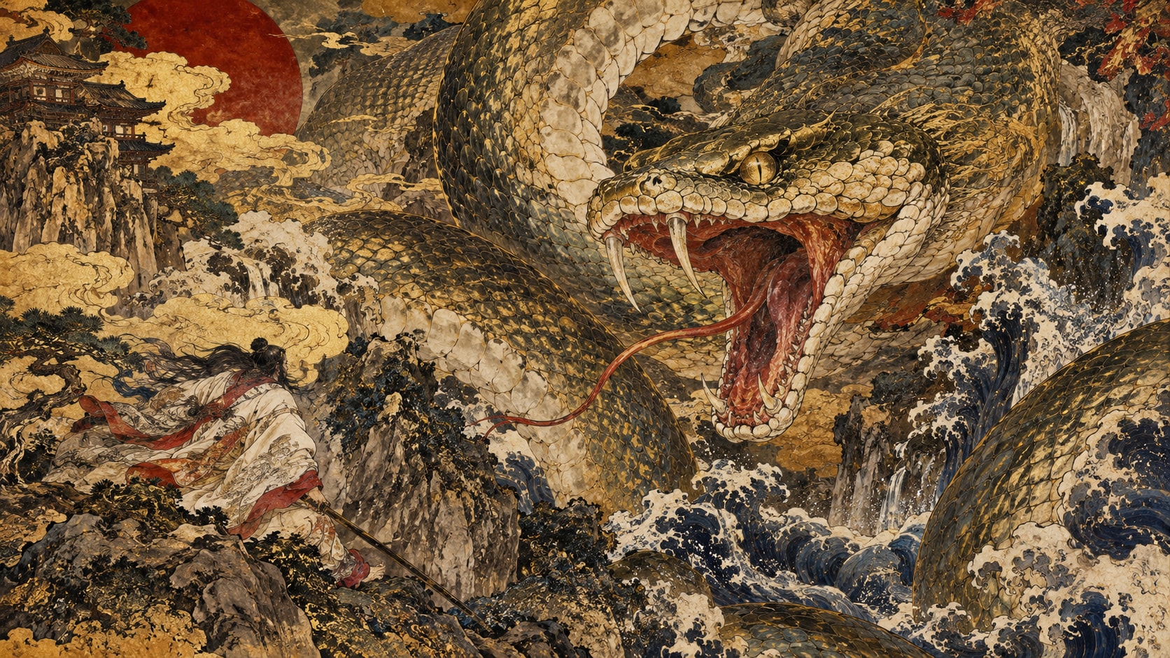 蛇の章 The Chapter of the Snake | の人気AIイラスト・グラビア