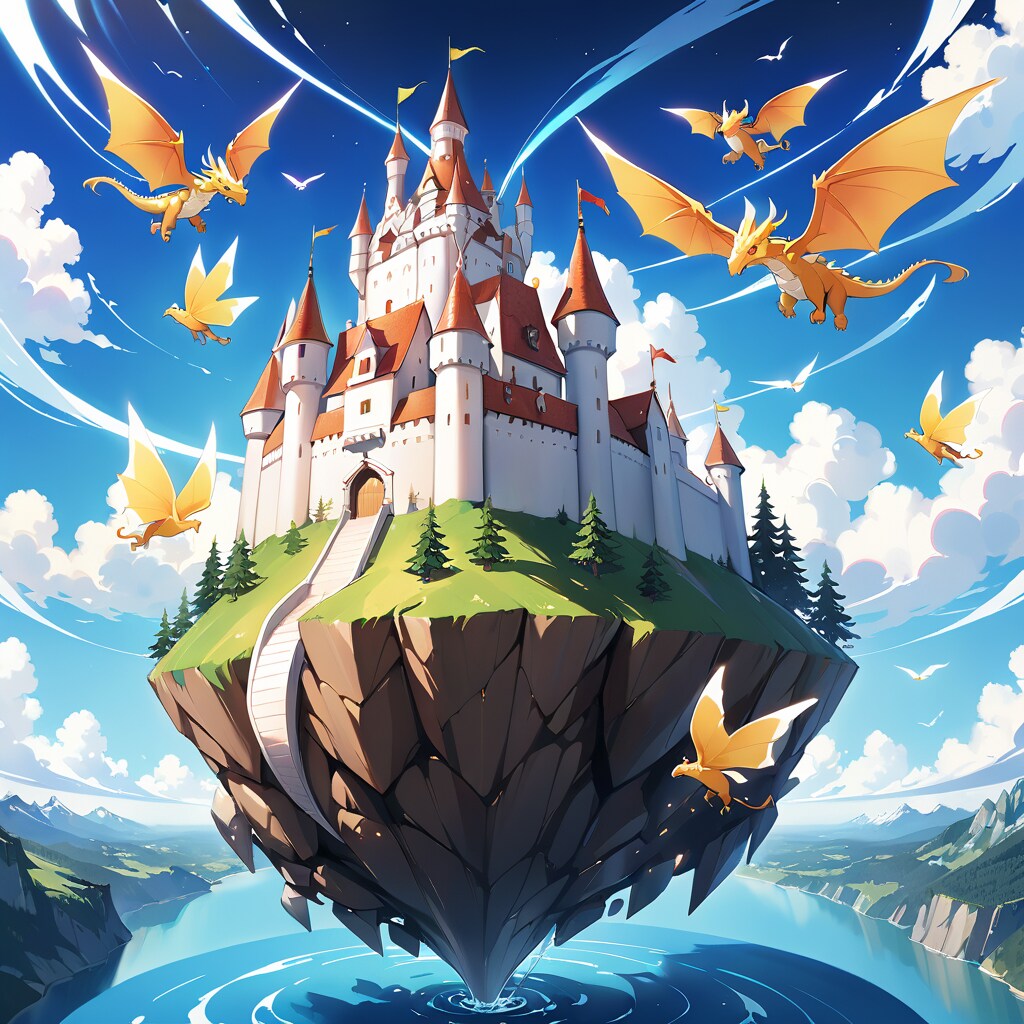 天空城と守護竜