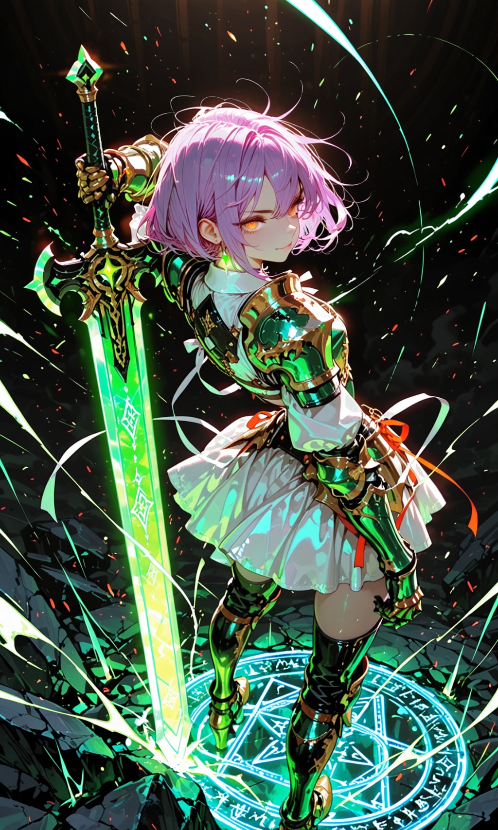 翠輝の聖剣士 | の人気AIイラスト・グラビア