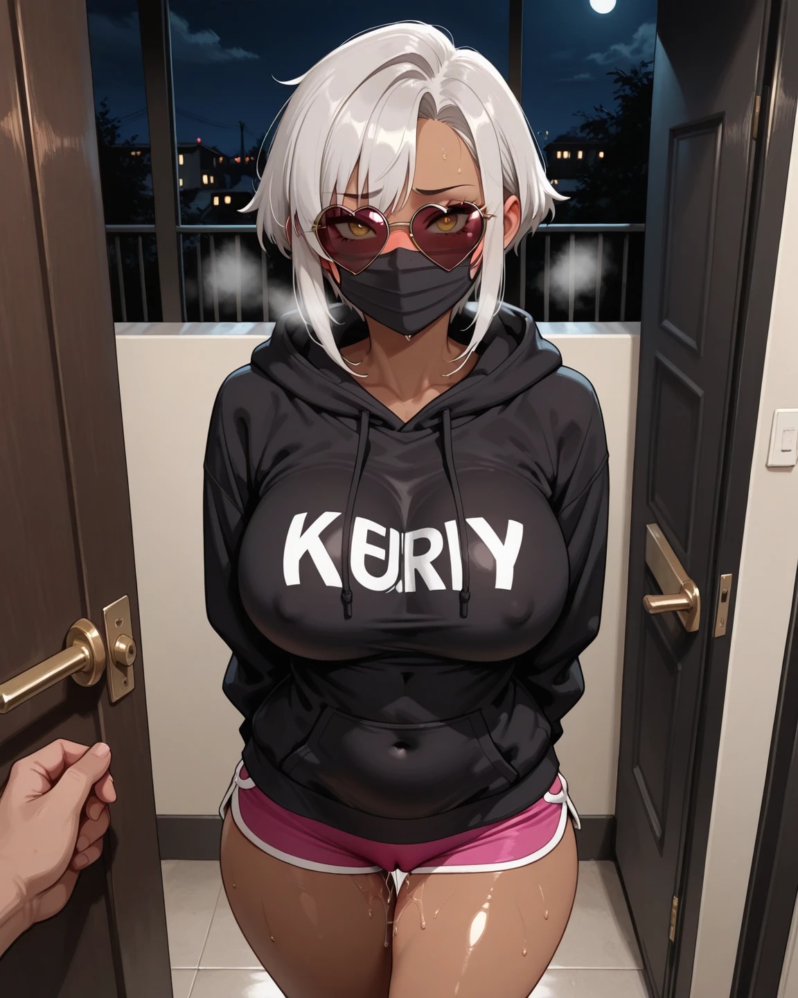 「あ、あの…21時に予約してた…」な銀髪ちゃん