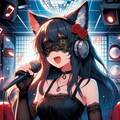 カラオケ(目隠し獣耳っ娘)Karaoke (blindfolded girl with beast ears) 7枚目