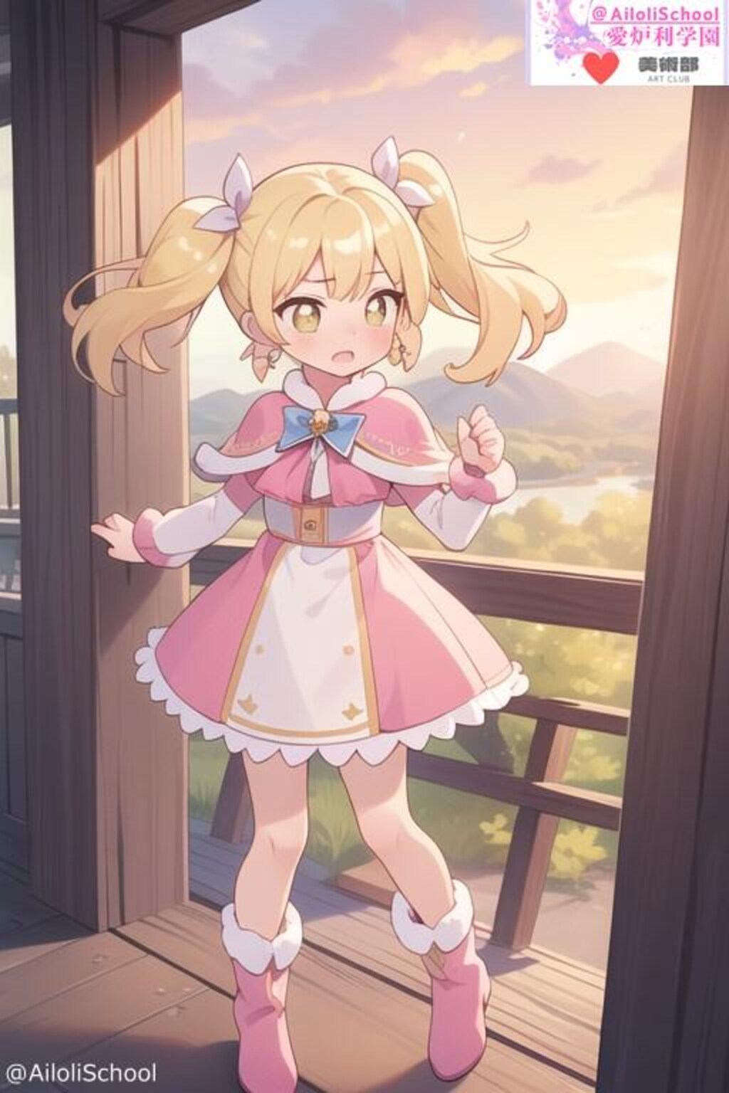 【私立愛炉利学園_美術部】ふたりはプリキュアMaxHeart_シャイニールミナス