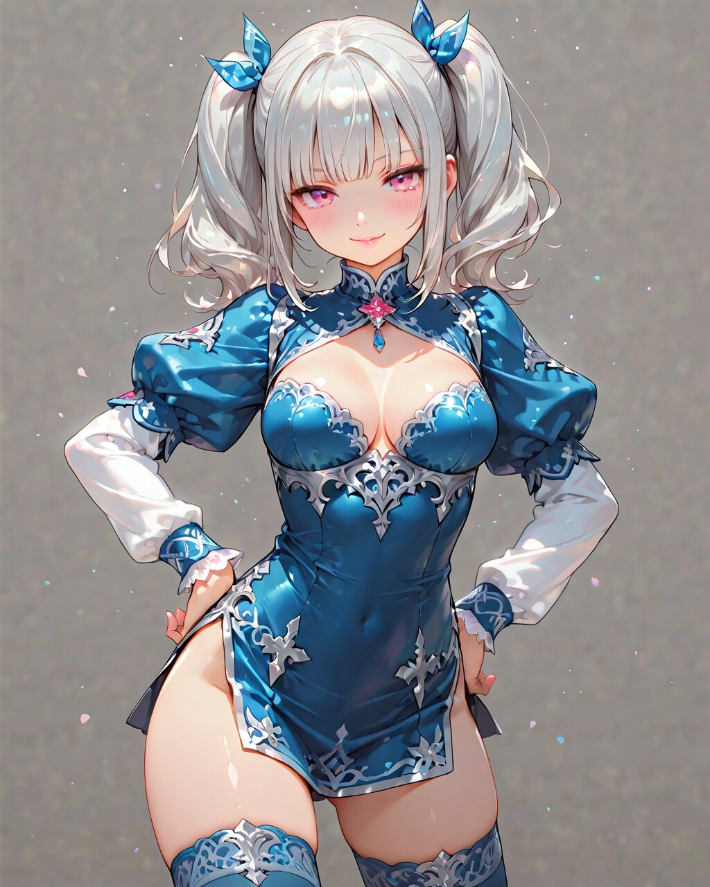 青いサイハイ