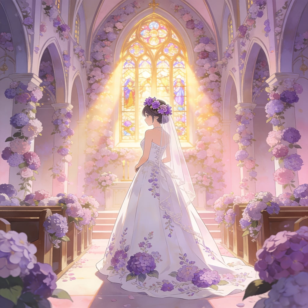 紫陽花ウエディング