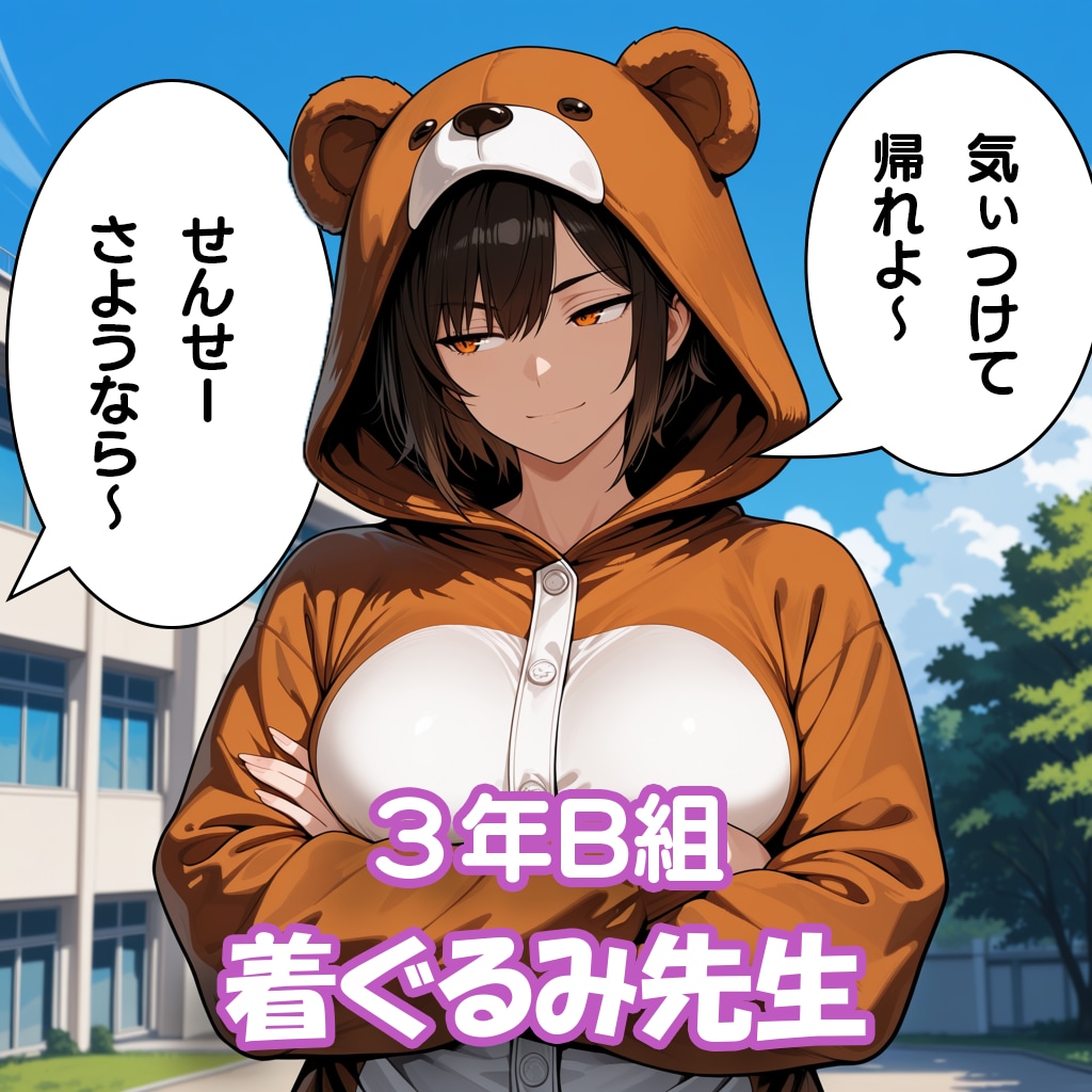 ３年B組 きぐるみ先生