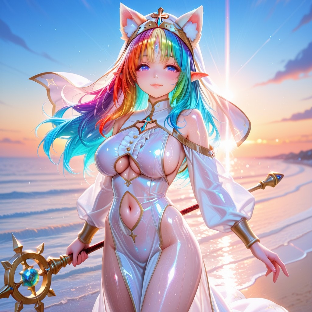 5枚）放課後プリーストinビーチ