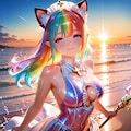 5枚）放課後プリーストinビーチ 2枚目
