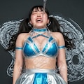 異種格闘プロレスでスライムに体内に侵入されるMIKURU 10枚目