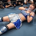 異種格闘プロレスでスライムに体内に侵入されるMIKURU 6枚目