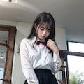 【おもらし】あぁぁ...あぁ...【制服】 3枚目
