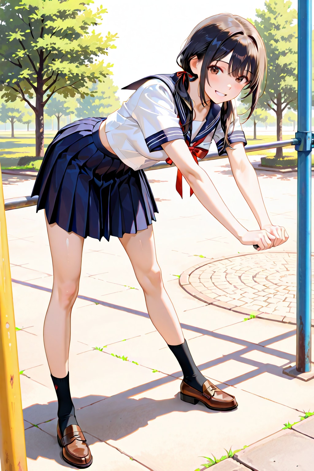 この公園…小さい頃よく来てたなぁ…