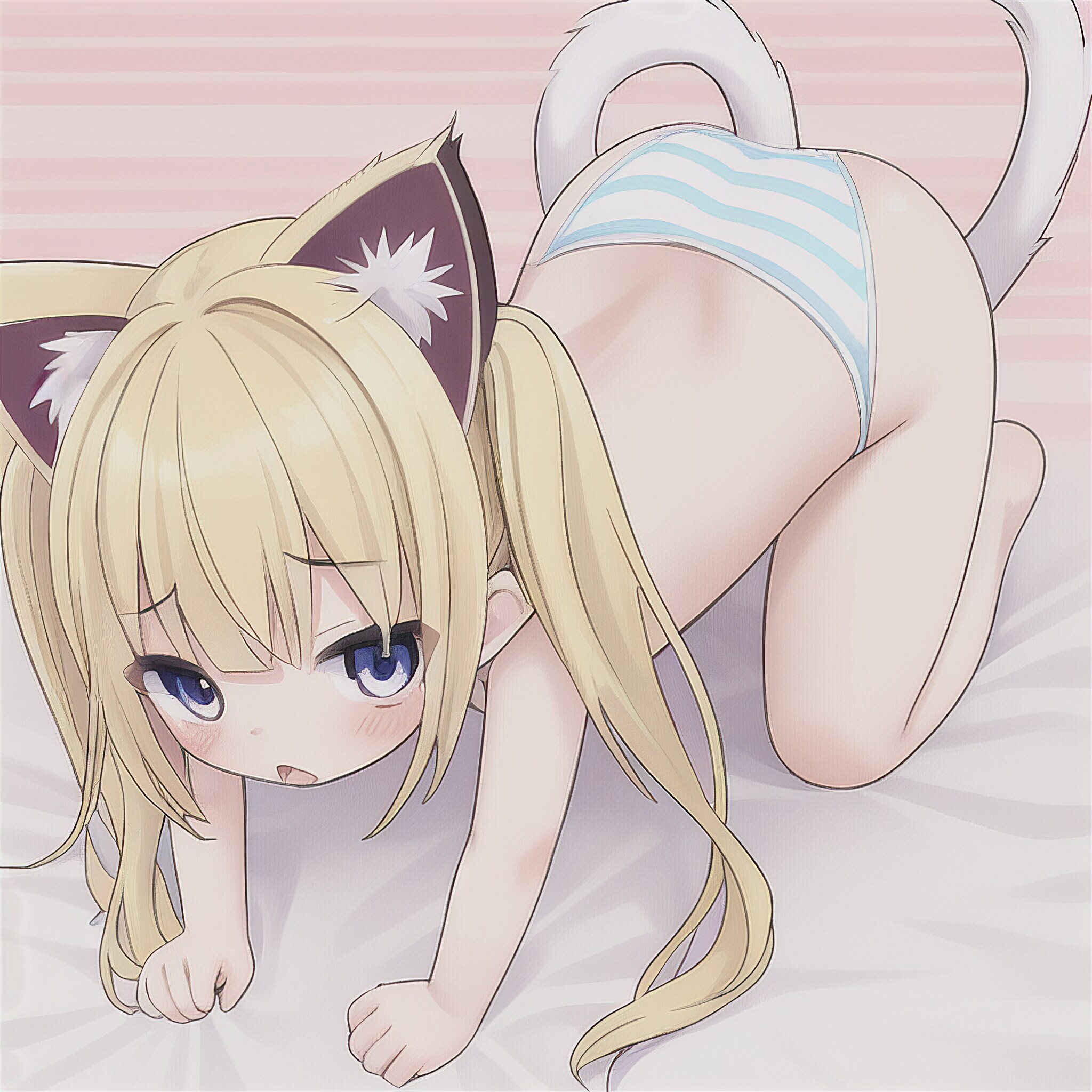 猫耳ツインテールとシッポの女の子 09