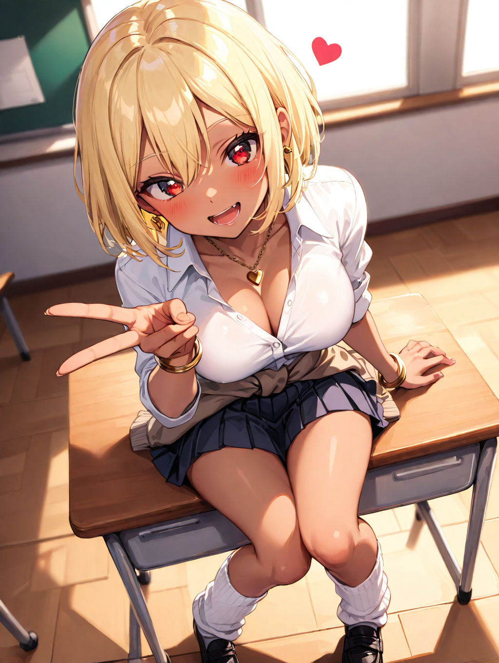 短髪ギャルちゃん夏服