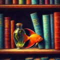 Fish in bookcase (2) 6枚目