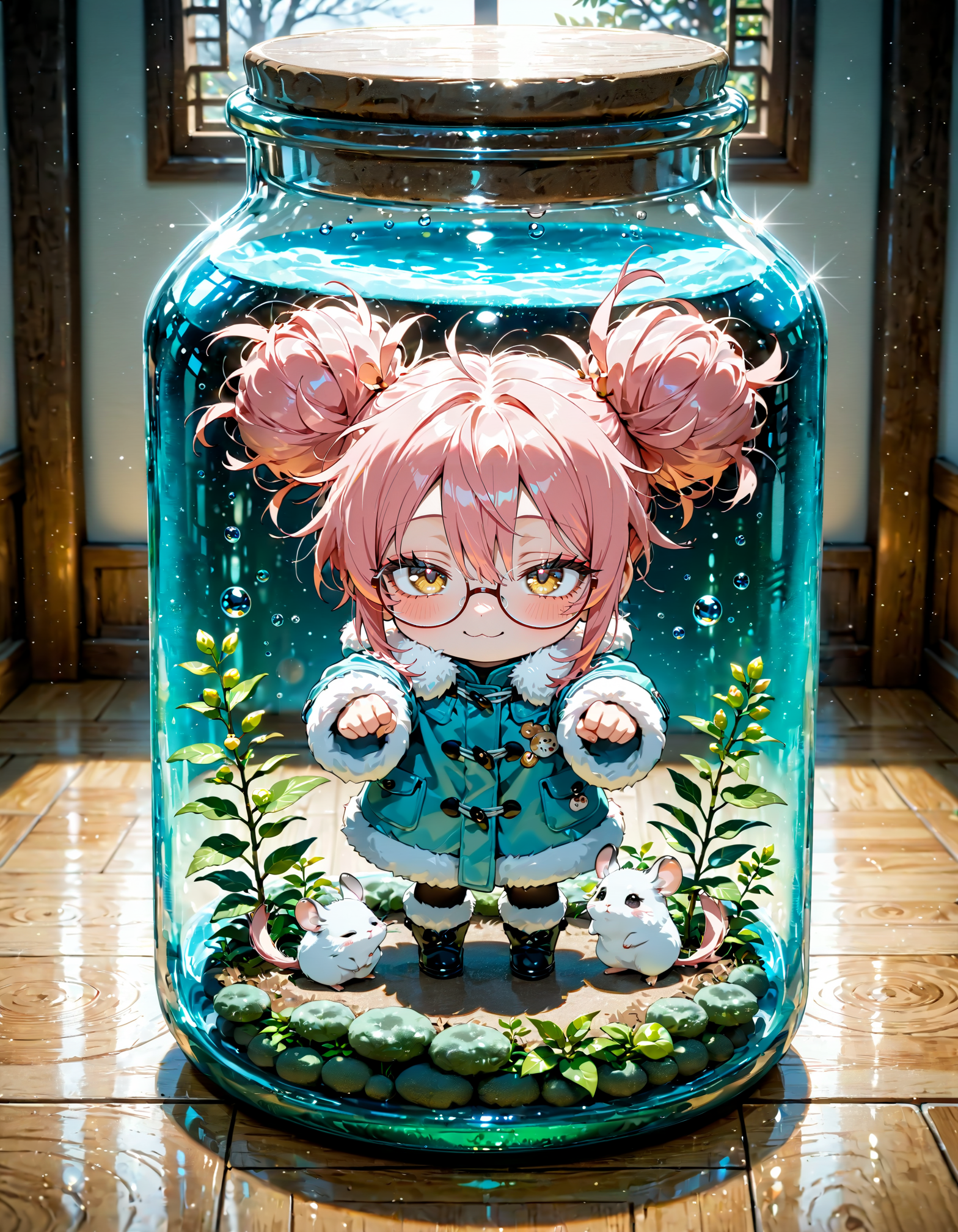 今日は何の日？　愛するチンチラの日 | の人気AIイラスト・グラビア