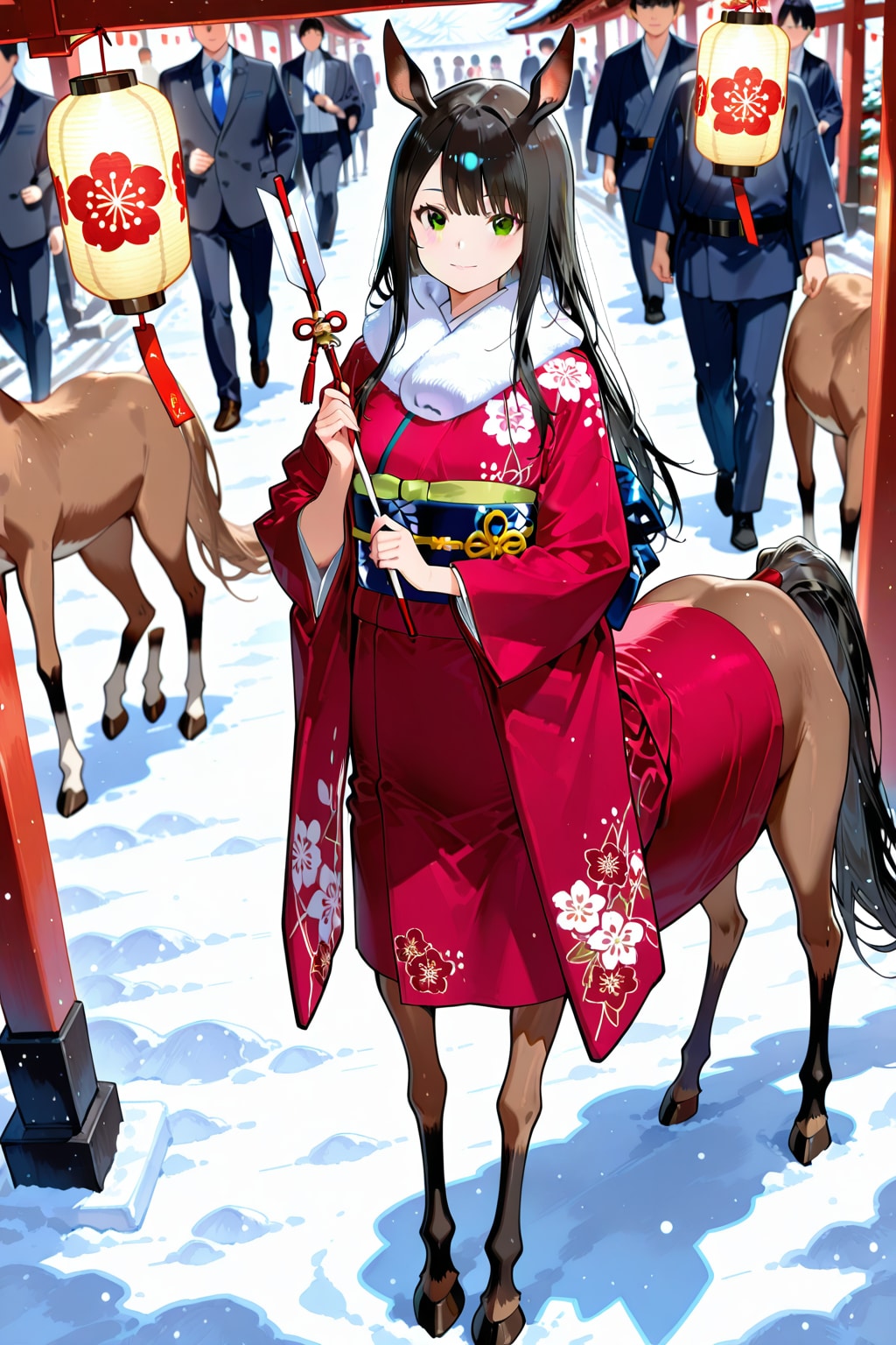 午年はケンタウロスちゃんの年です