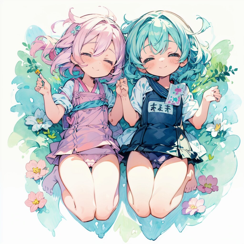 二人の女の子