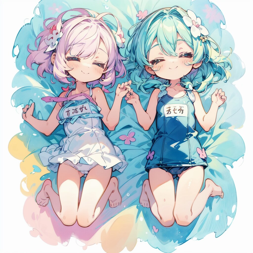 二人の女の子