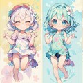 二人の女の子 2枚目